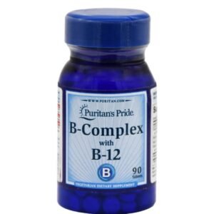 B complex with vitamin B12 90 tab puritan"s pride