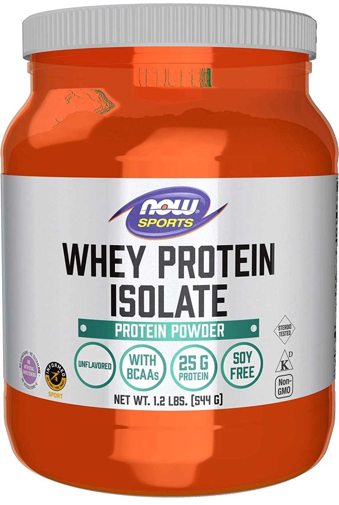 Now Sports Whey Protein Isolate - 1.2lbs