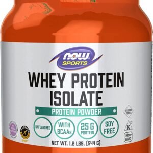 Now Sports Whey Protein Isolate - 1.2lbs