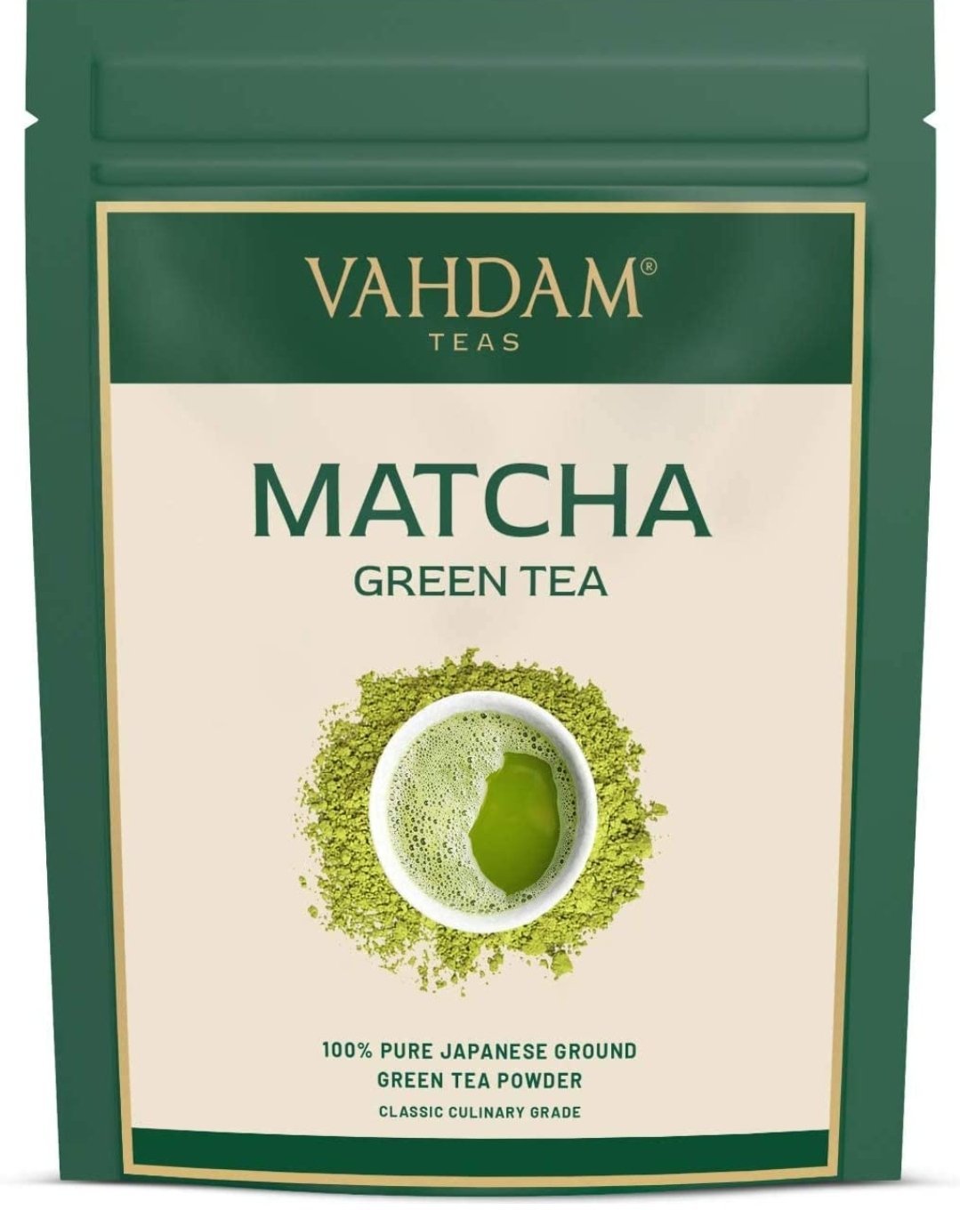 VAHDAM Matcha vanilla Green Tea Powder