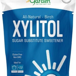 Health Garden Birch Xylitol Sweetener - Non GMO - Kosher - Made in the U.S.A. - Keto Friendly 15 OZ (425g).