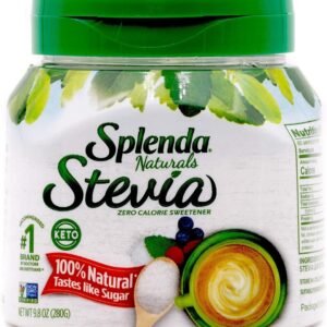 SPLENDA Naturals Stevia Zero Calorie Sweetener 9.8 Ounce Jar (278 g)
