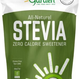 Health Garden Stevia Sweetener Powder - All Natural - Kosher - Gluten and Sugar Free - Keto Friendly 12 oz (341g)