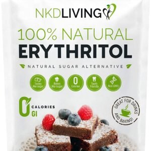 100% Natural Erythritol 300g by NKD Living (Granulated)
