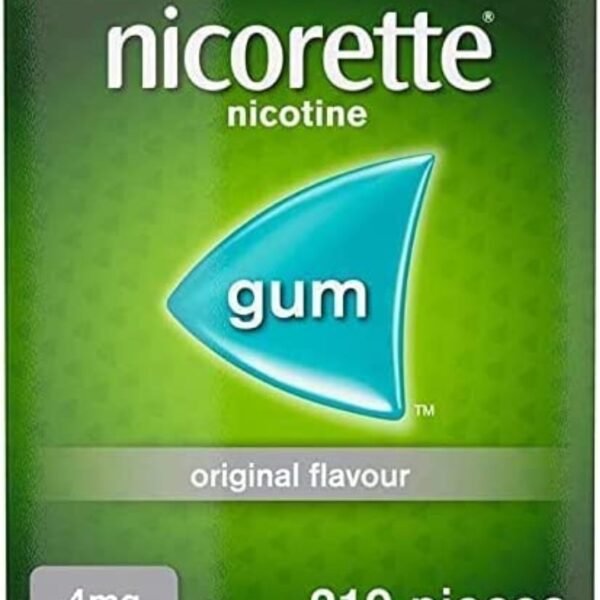 Nicorite Mint Fresh Chew Gum, 4oz, 210 Count (Stop Smoking)
