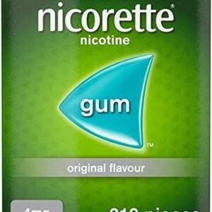 Nicorite Mint Fresh Chew Gum, 4oz, 210 Count (Stop Smoking)