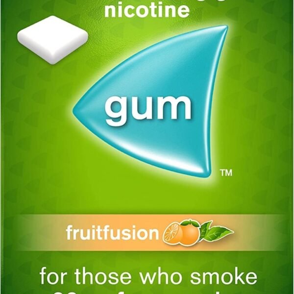 Nicorette 2 mg Fresh Fruit Gum - Pack of 105
