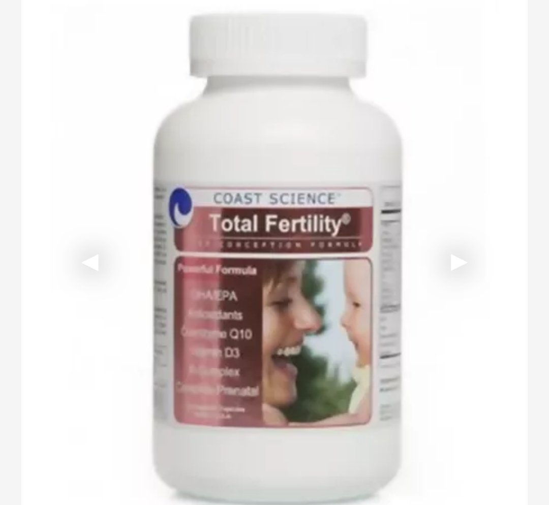 Coast science Women Total Fertility Preconception - 180 Capsules