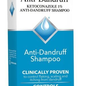 Nizoral A-D Anti-Dandruff Shampoo with Ketoconazole 1%, Dry Itchy Scalp Shampoo for Dandruff Control & Relief, 4 fl. oz
