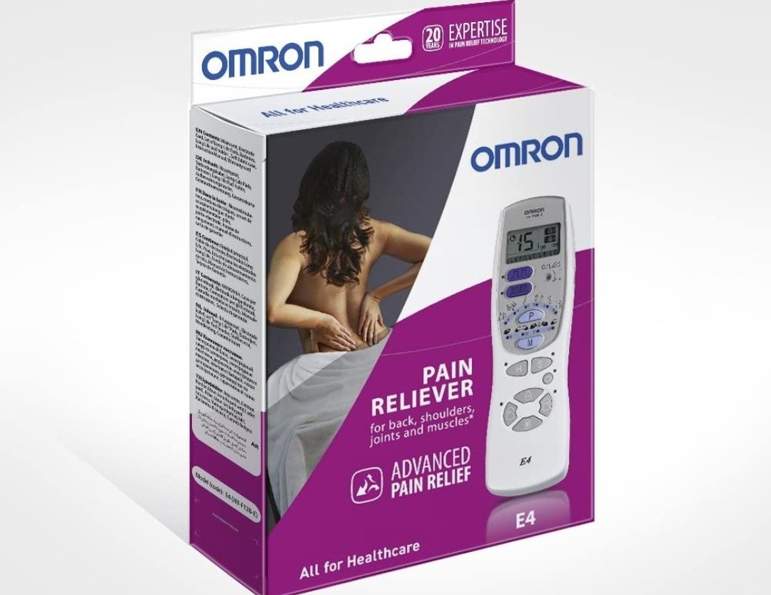 Omron E4 Tens Electronic Nerve Stimulator Pulse Massager