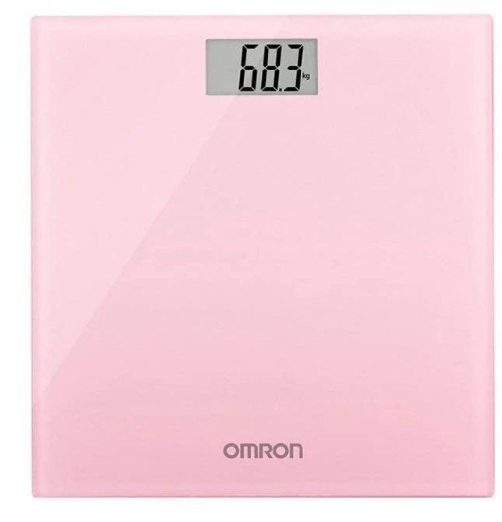 Omron HN-289 Digital Personal Scale Blossom Pink