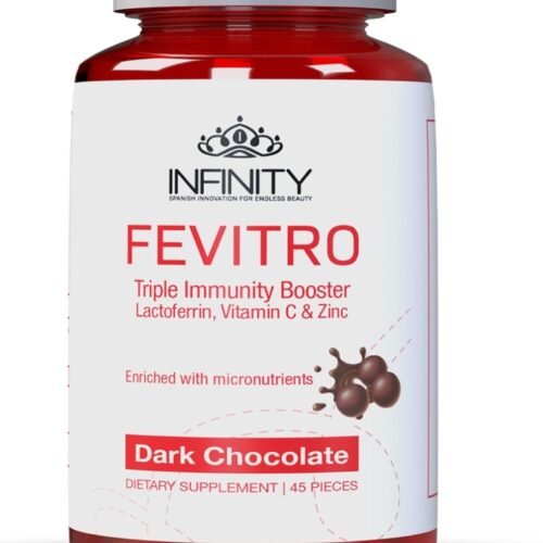 Fevitro Lactoferrin Vitamin C, Zinc & Folic Aci 45 piecesd