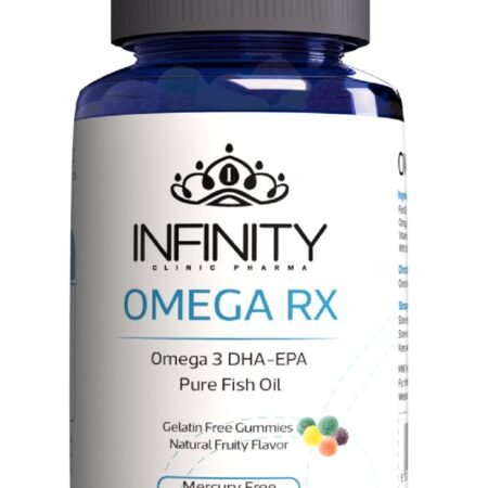 Omega Rx - Omega 3, Vitamin D & Vitamin C 60 Gummies