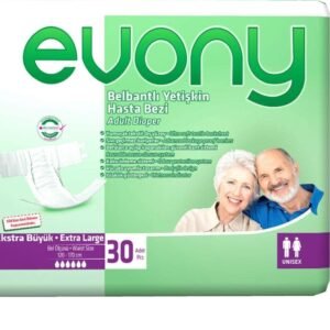 Evony Extra Large Adult Unisex Diaper - 30 Pieces