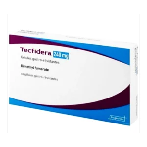 Tecfidera 240 mg ( Dimethyl Fumarate ) 56 gastro-resistant hard capsules