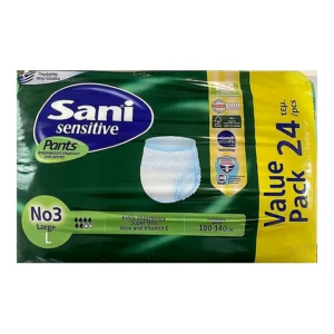 Sani Adult Diapers Short Large – 24 Piece