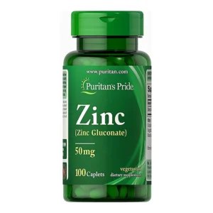 Puritan’s Pride Zinc 50 mg-100 Caplets