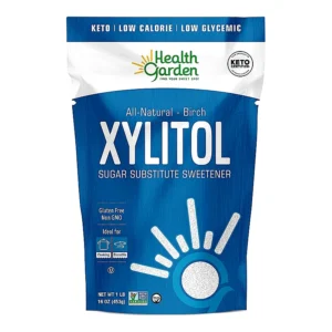 Health Garden Birch Xylitol Sweetener – Non GMO – Kosher – Made in the U.S.A. – Keto Friendly 15 OZ (425g).