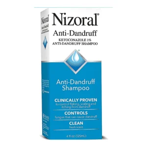 Nizoral A-D Anti-Dandruff Shampoo with Ketoconazole 1%, Dry Itchy Scalp Shampoo for Dandruff Control & Relief, 4 fl. oz