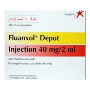 Fluanxol depot 40mg 2ml 10 ml