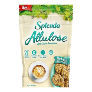 Splenda Allulose, Plant Based Zero Calorie Sweetener For Baking & Beverages In Resealable Pouch 1360g (3 Pound Pouch)