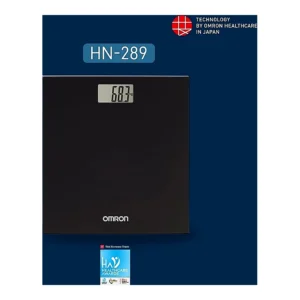 Omron HN-289 Digital Personal Scale Midnight Black