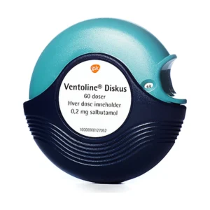 VENTOLIN DISKUS 200 MCG 60 DOSES INHALER
