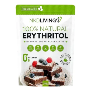 100% Natural Erythritol 300g by NKD Living (Granulated)