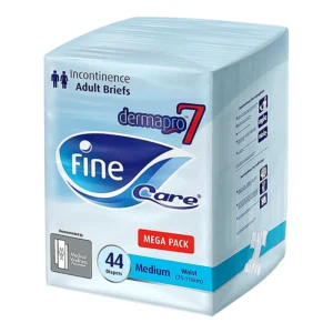 Fine Care Incontinence Unisex Adult Briefs, Medium, 75-110 cm – 44 Diapers