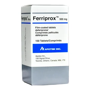 Ferriprox , Deferiprone 500mg  100 tab