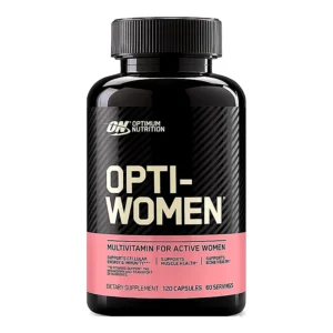 ON opti women 120 cap_Optimum Nutrition (ON) Opti-Women, Vitamin C, Zinc and Vitamin D for Immune Support Womens Daily Multivitamin Supplement with Iron, Capsules, 120 Count