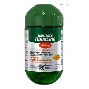 LIMITLESS TURMERIC 500 MG 60 CAP
