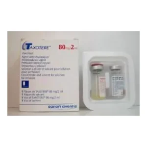 TAXOTERE 80 MG / 4 ML 1 VIAL