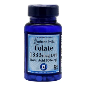 Folate 1333 u 250 tab_puritan”s pride_folic acide 800