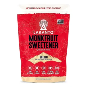 Lakanto, Monkfruit Sweetener with Erythritol, Golden, 28.22 oz (800 g)