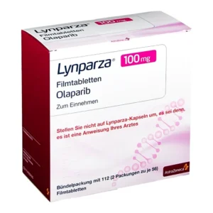 LYNPARZA 100 MG ( OLAPARIB ) 56 FILM-COATED TABLETS