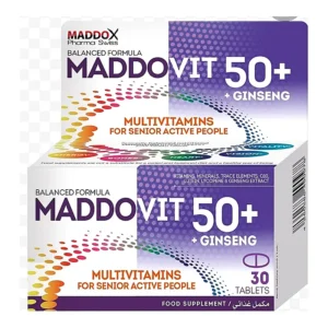 Maddovit ginseng plus 50. 30 tab