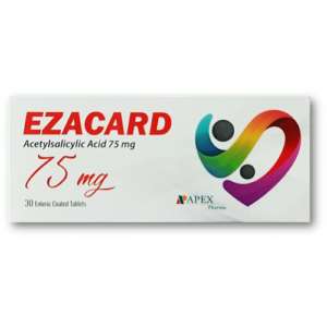 EZACARD 75MG 30 TAB