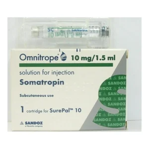 OMNITROPE 10 MG / 1.5 ML 1 CARTRIDGE