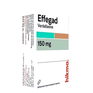 EFFEGAD 150 MG ER ( VENLAFAXINE ) 28 EXTENDED RELEASE CAPSULES